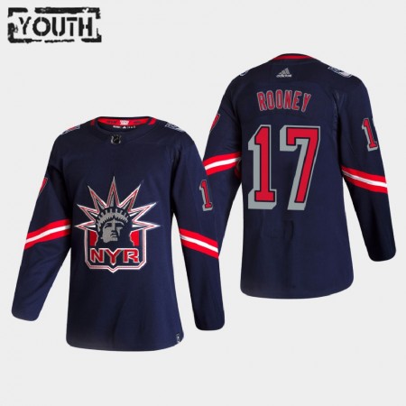 Dětské Hokejový Dres New York Rangers Dresy Kevin Rooney 17 2020-21 Reverse Retro Authentic